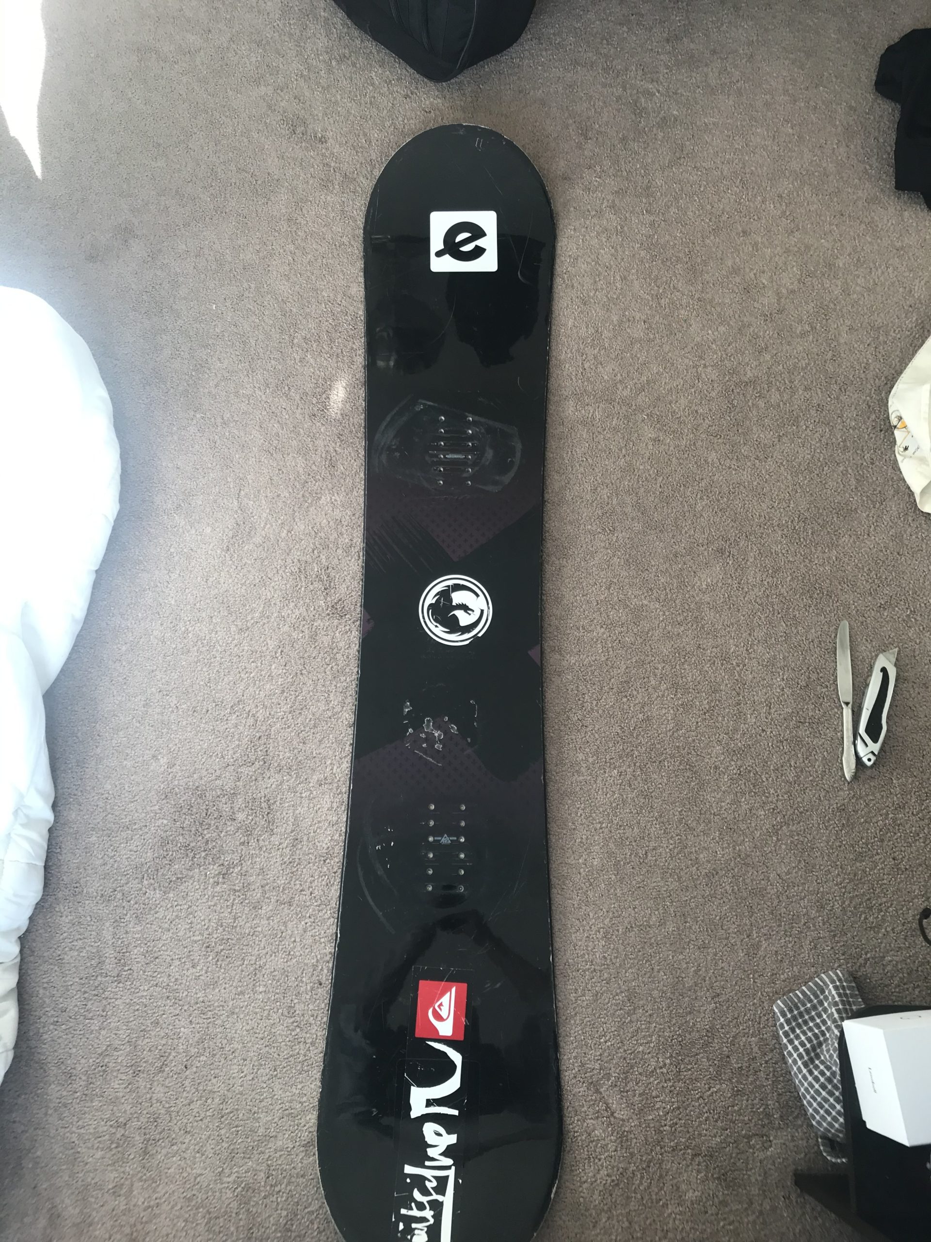 Construction Update LED Snowboard Aesthetics of Design