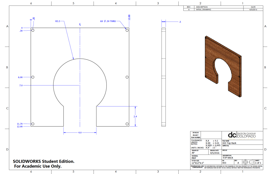 Update 4/6/2016 Lazy Susan Kitchen Device (LSKD) Aesthetics of Design