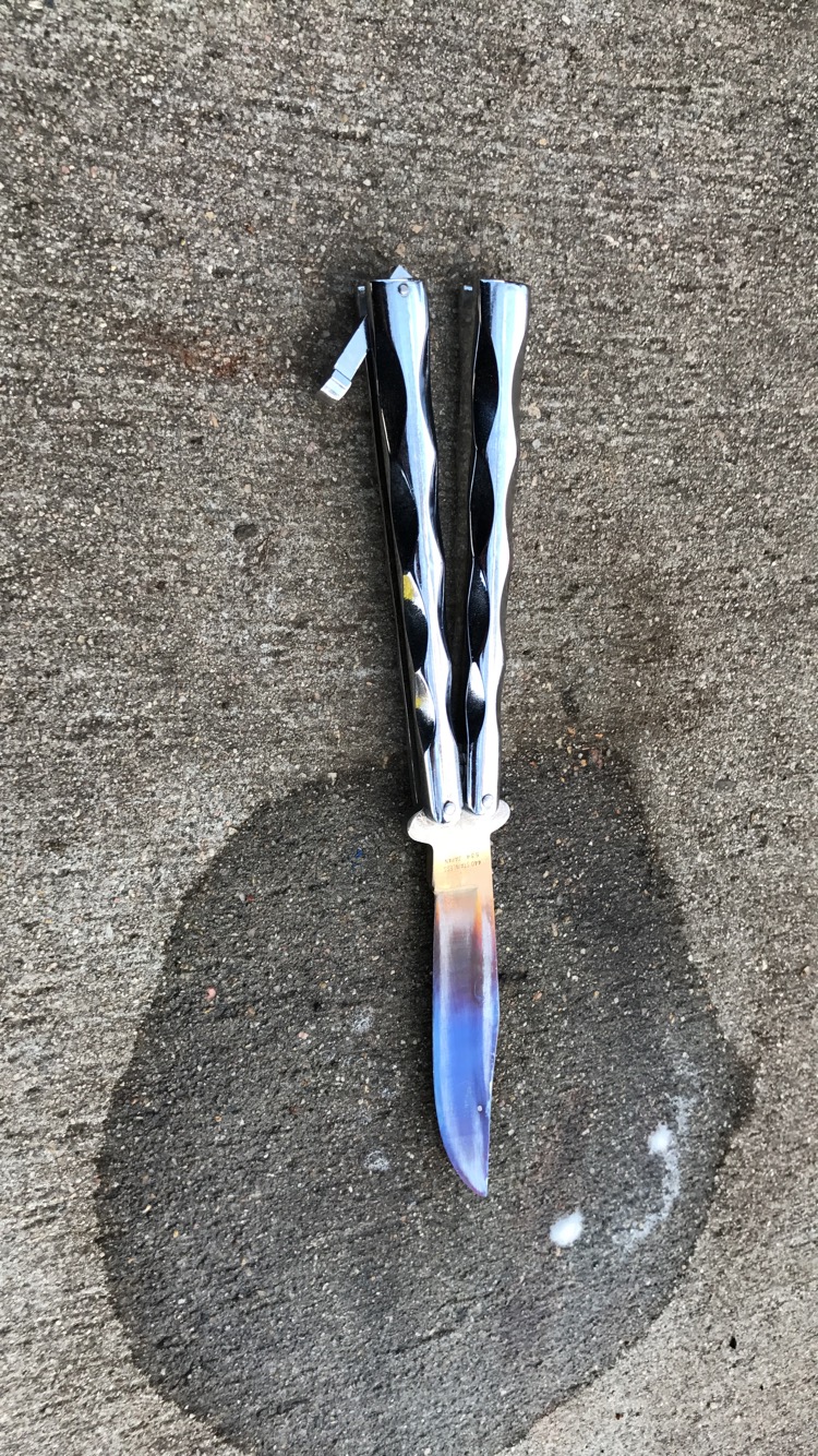 Main Project Report 1 Heat Colored Butterfly Knife Aesthetics of Design