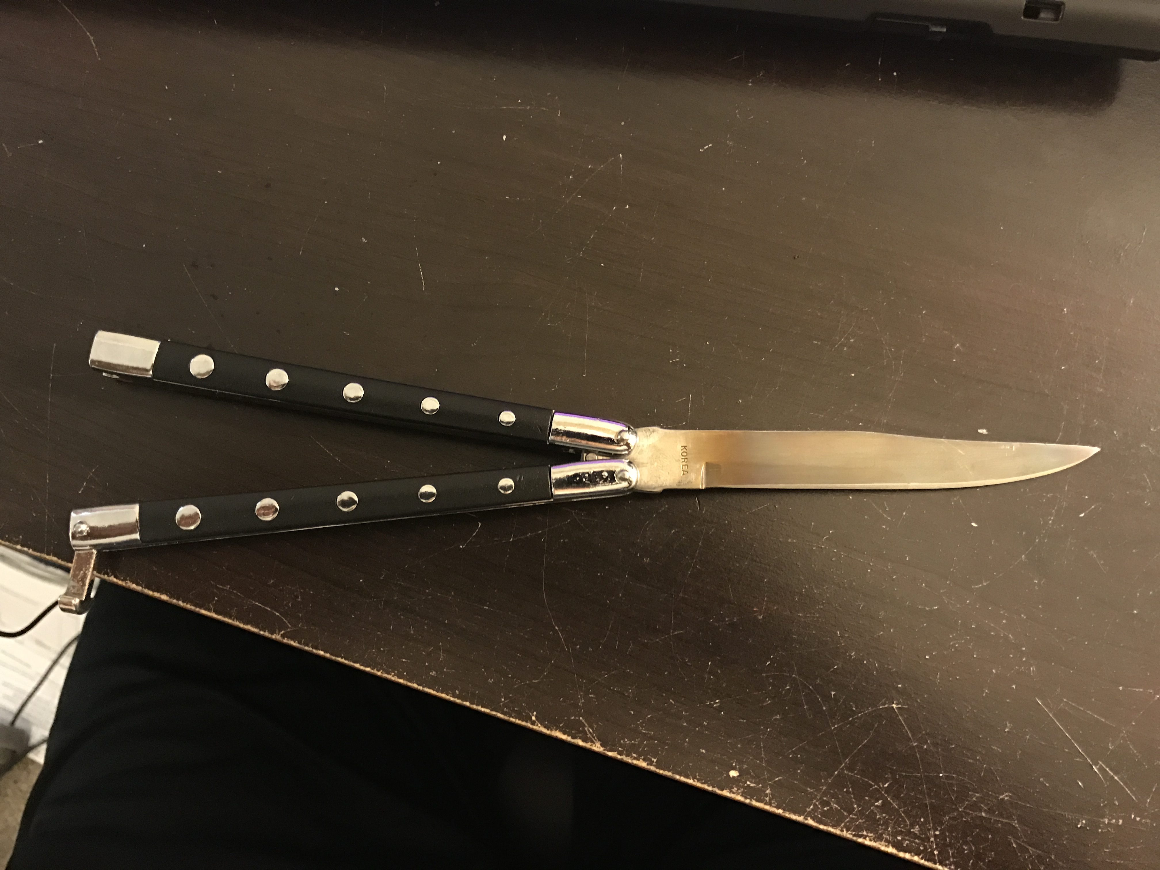 Main Project Report 1: Heat Colored Butterfly Knife – Aesthetics of Design