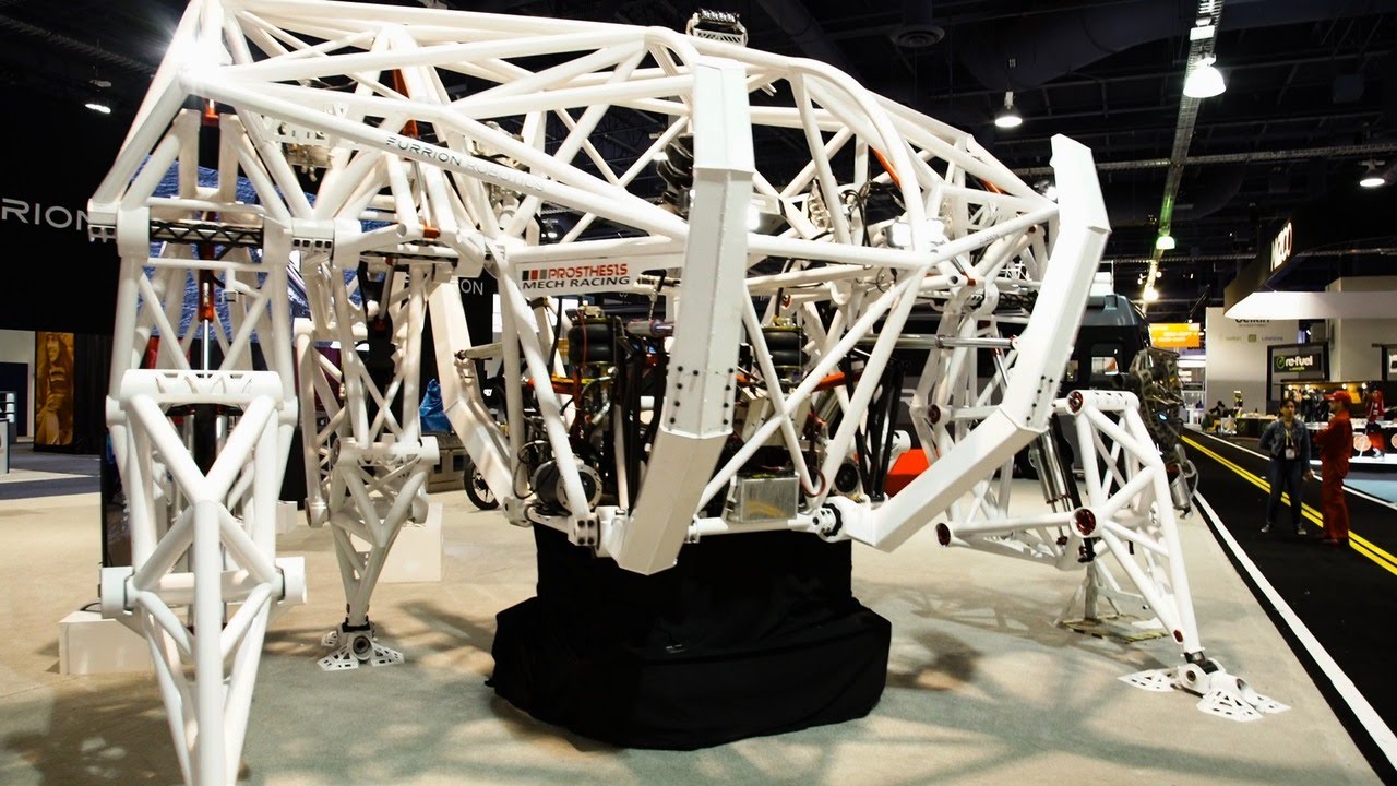 From art project to a new industry: racing mechs – Aesthetics of Design