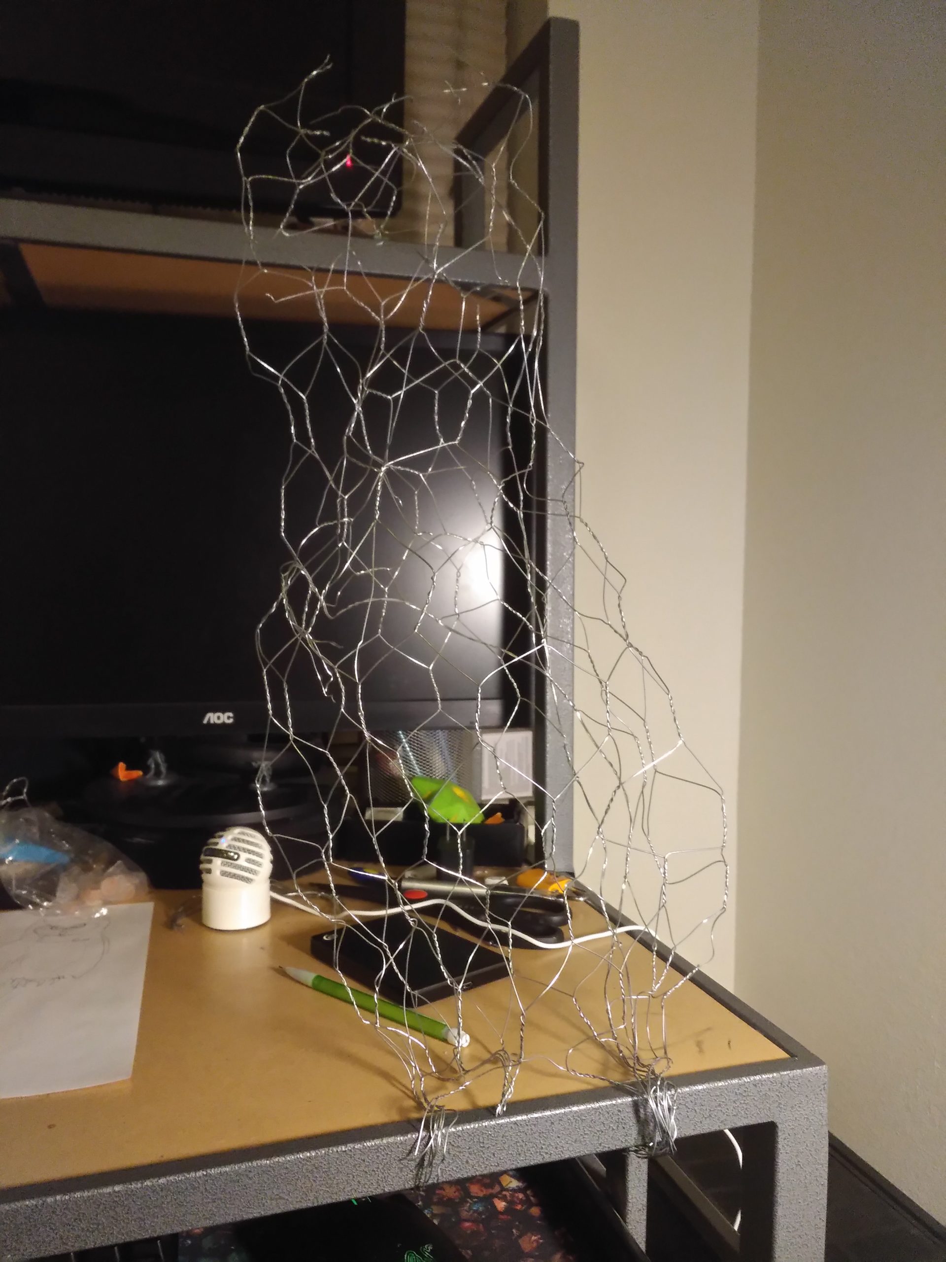 Design Review Part 1 Chicken Wire Sculpture Aesthetics of Design