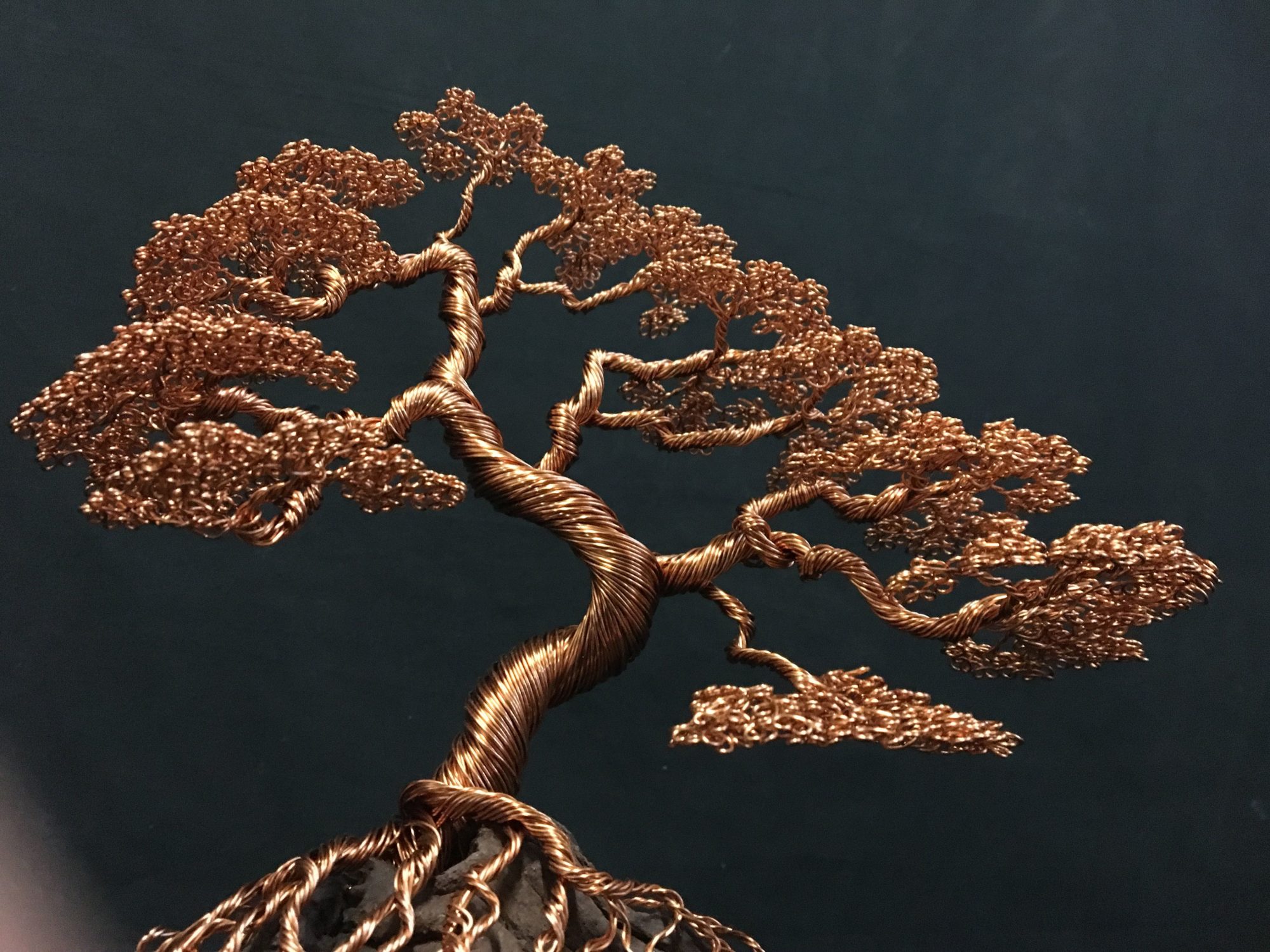 Upcycling Project Aesthetic Twisted Wire Bonsai Tree Aesthetics of