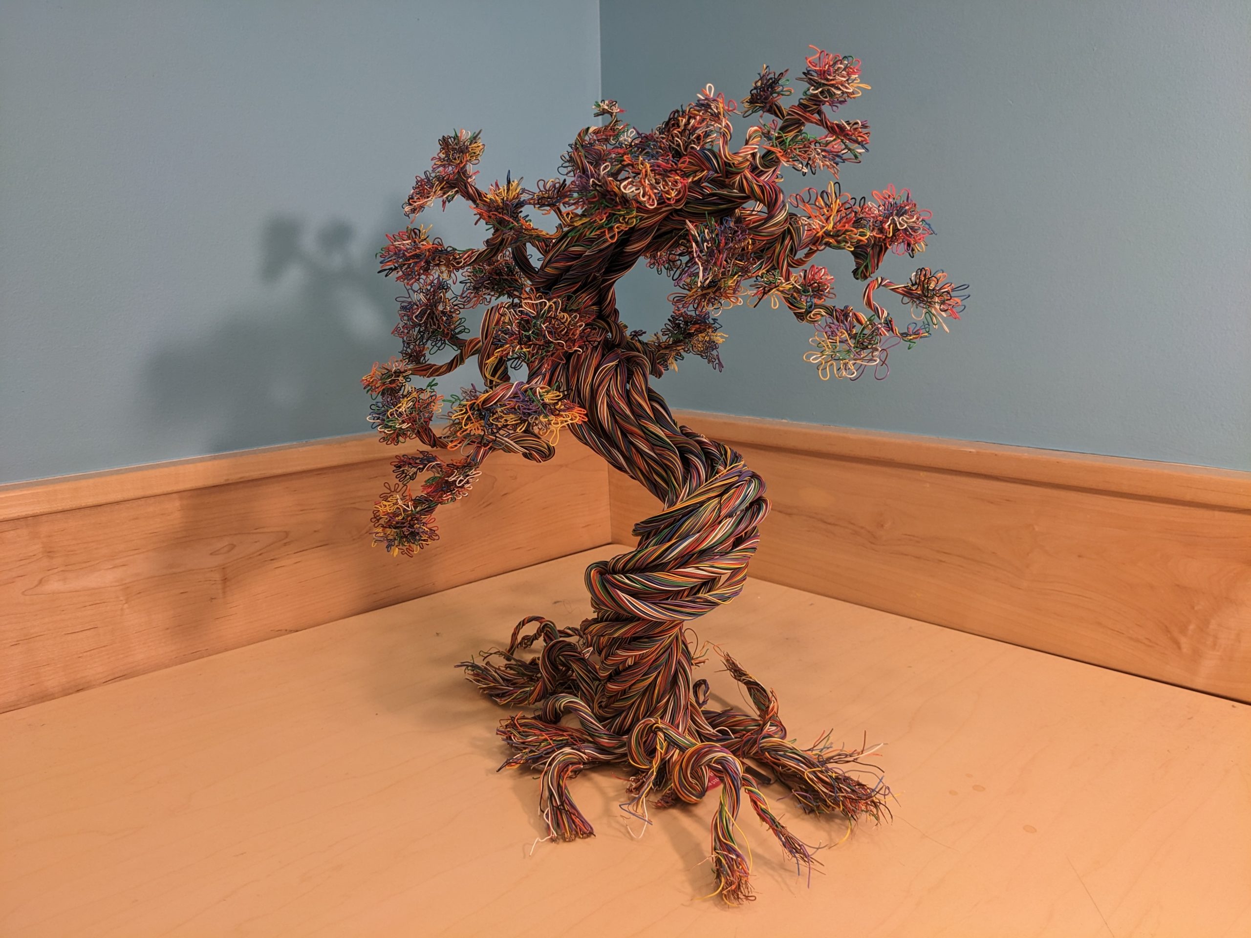 Twisted Wire Bonsai Tree Aesthetics of Design