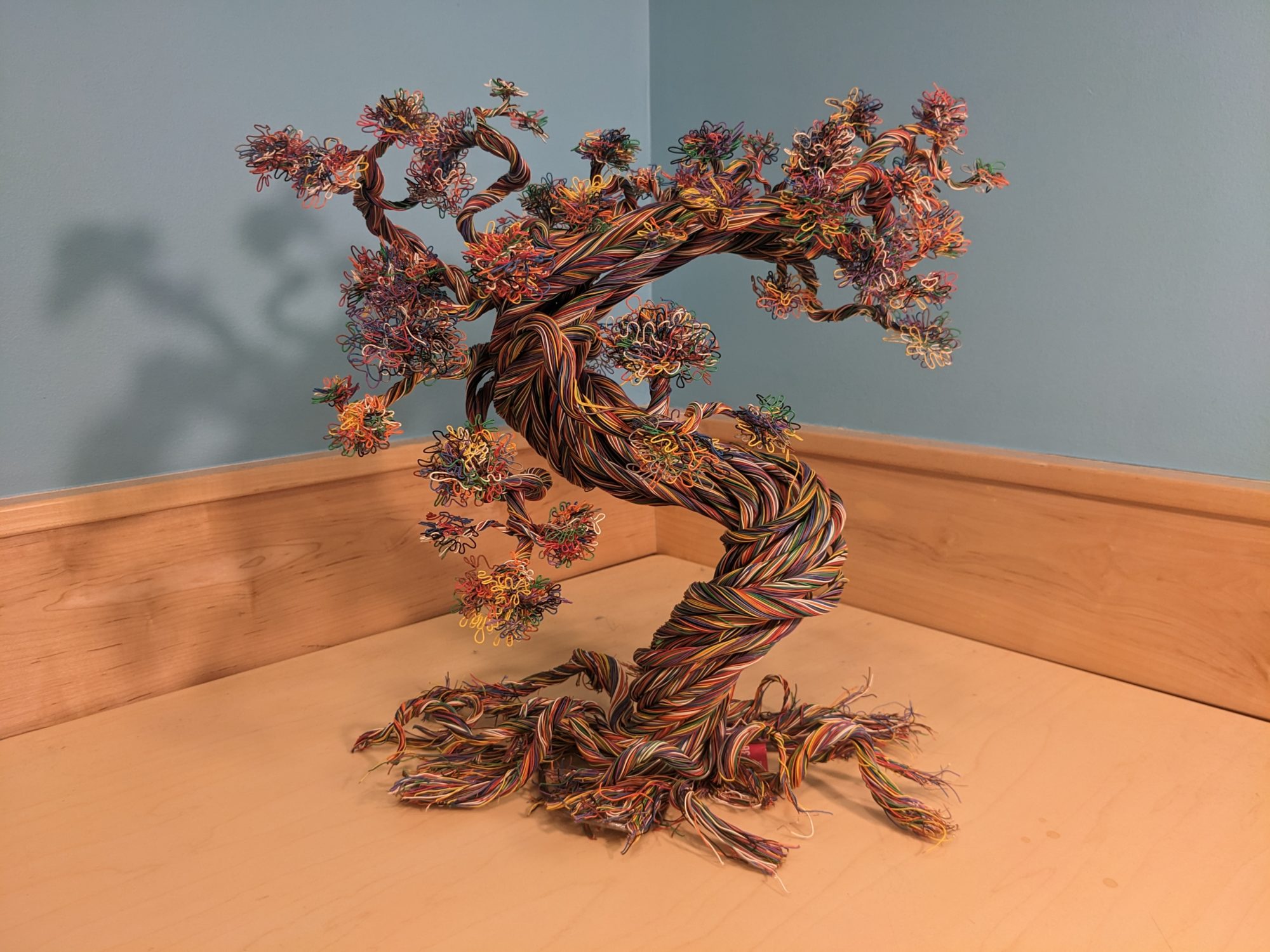 Twisted Wire Bonsai Tree Aesthetics of Design