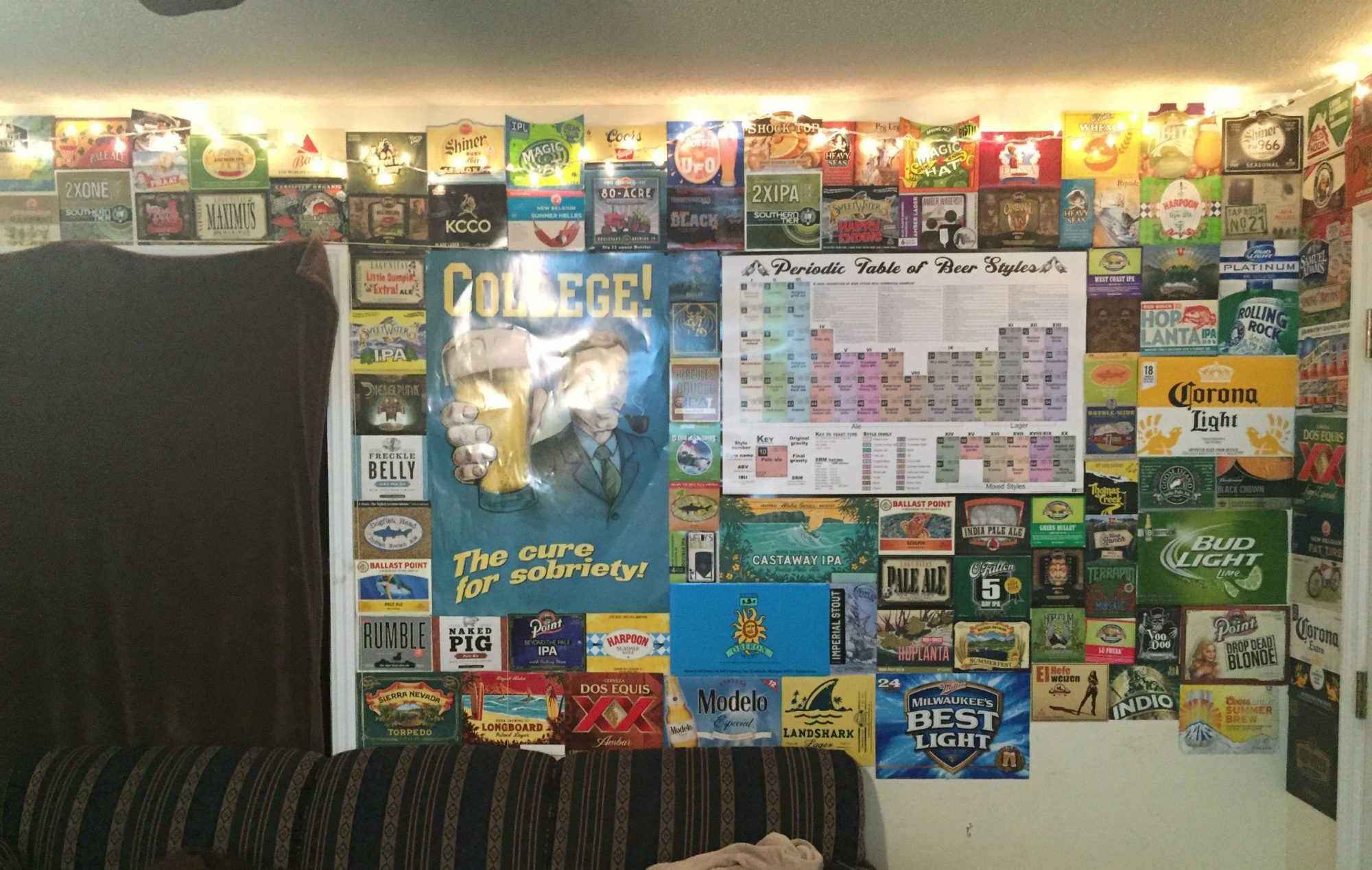 Upcycle Project Aesthetic College Beer Wall Aesthetics of Design