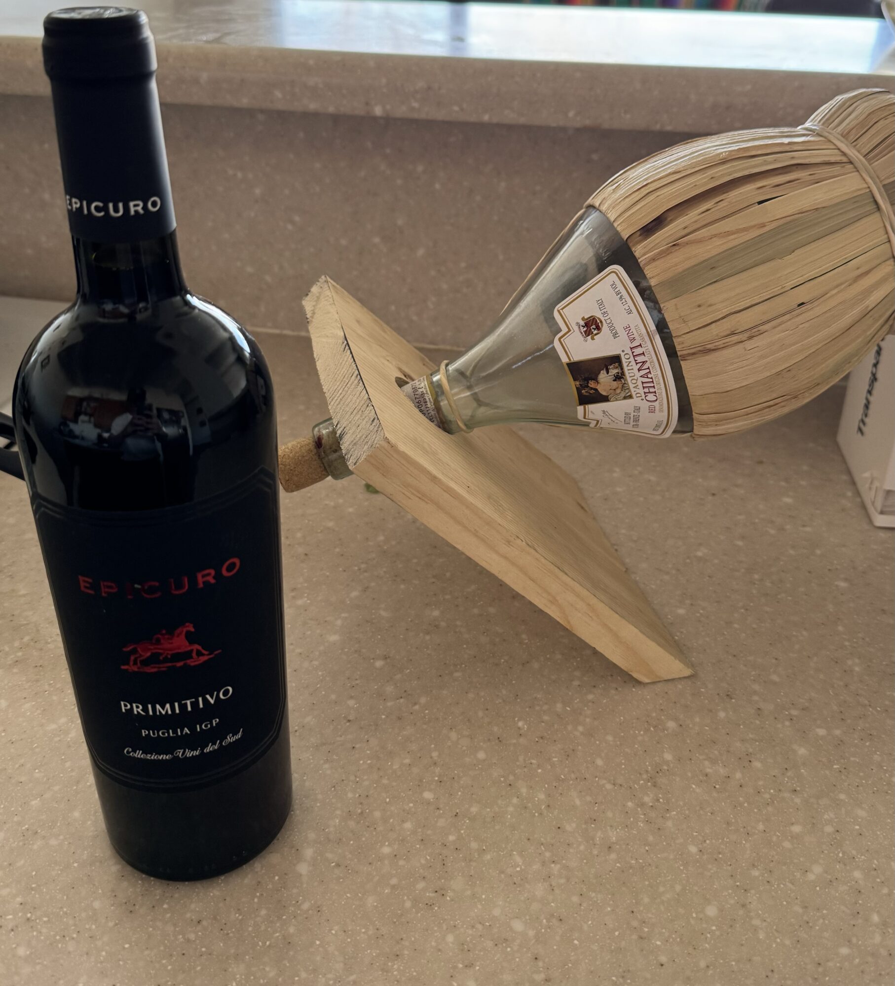 PortfolioFloating Wine Bottle Holder and House Display Aesthetics of