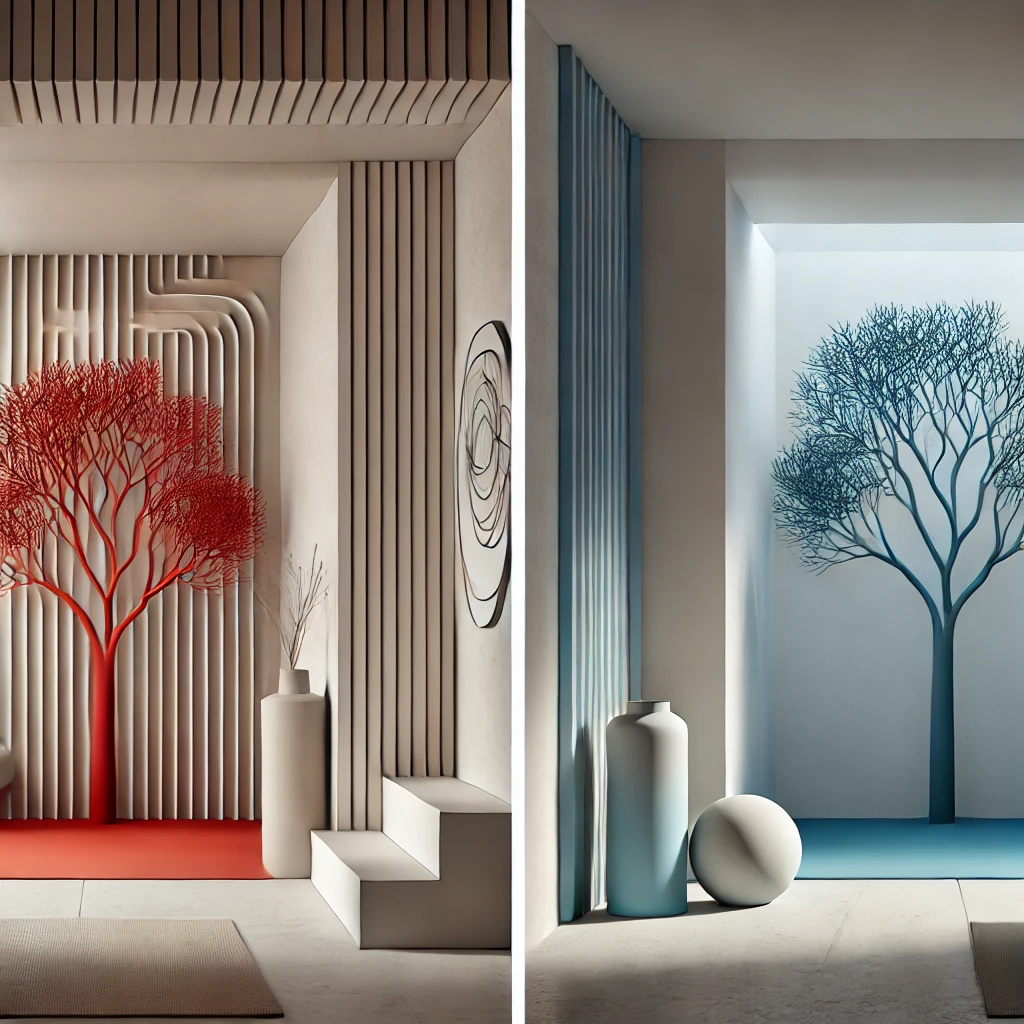 The Unexpected Blue Theory: Red's Opposition – Aesthetics of Design, image size:1024x1024