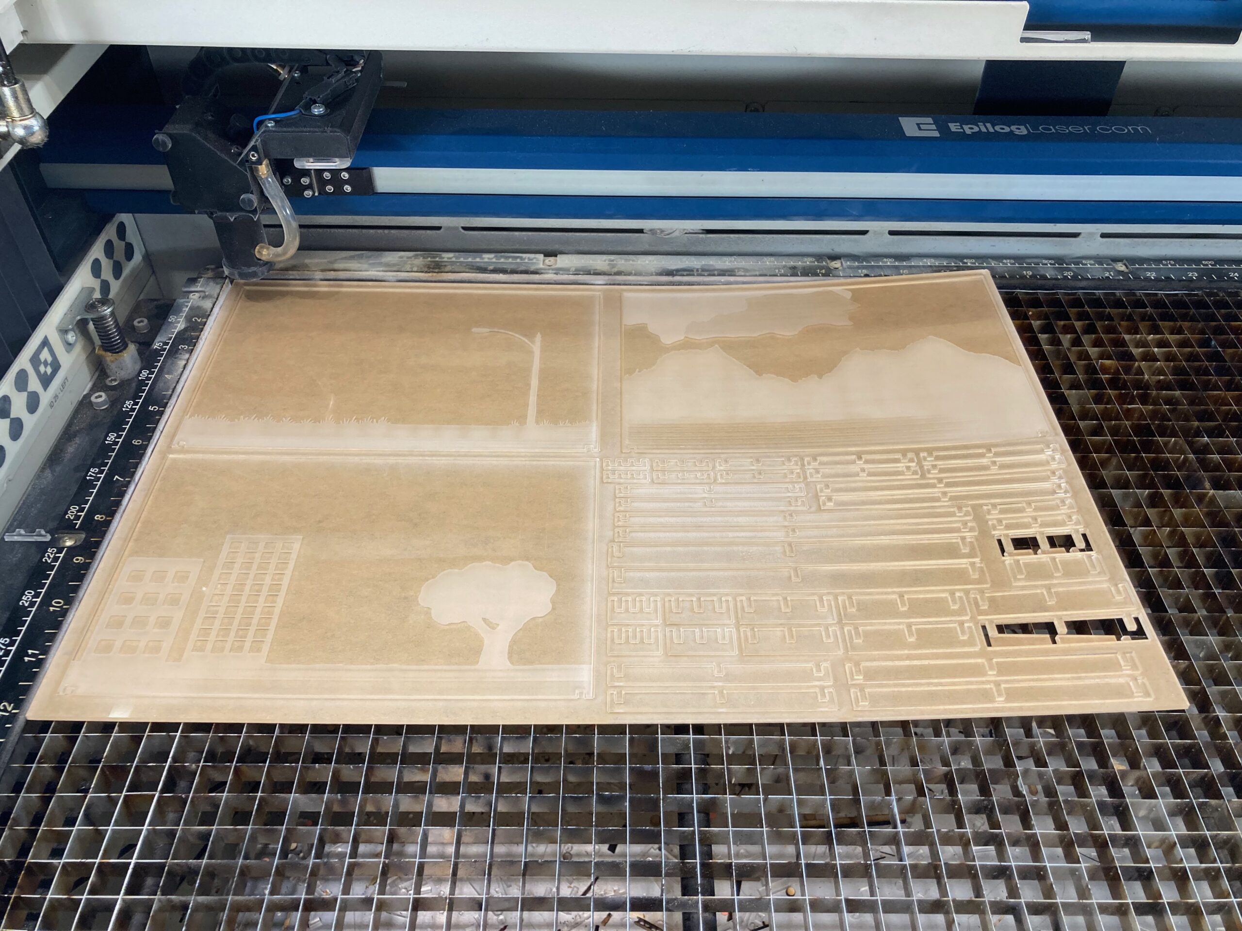 Test Cutting Nyctous Tunnel Book Test Cut – Aesthetics of Design